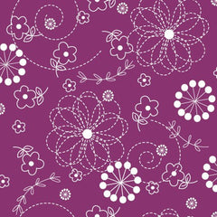 Kimberbell Basics Violet Red Doodles