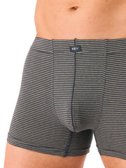 Bokserki Key w drobne paski - do 4XL
