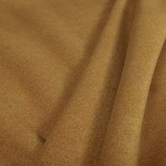 Modena Soft Velvet Material Furnishing Fabric Gold Colour