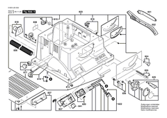 New Genuine Bosch 1609203P39 Sliding Guide