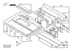 New Genuine Bosch 1609203P39 Sliding Guide