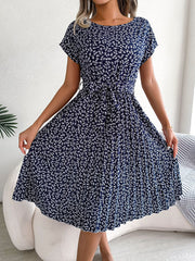 Geplissenes Sommerkleid