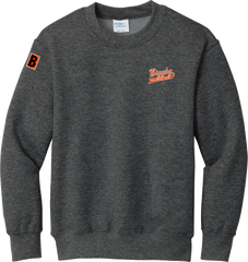 Biggby Coffee AAA Youth Core Fleece Crewneck Sweatshirt