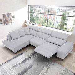 Cord Ecksofa mit motorischer Relaxfunktion MRS 5500 - von meinRelaxsessel.de - 5 Jahre Garantie auf Relaxsessel GESCHENKT! Kaufe jetzt bei meinRelaxsessel.de