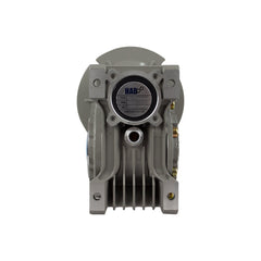 Motorreductor HAB Corona Sin Fin 90° Tamaño RV50 Monofasico 0.75 HP Armazon 56C 20:1 88 RPM Flecha 1"