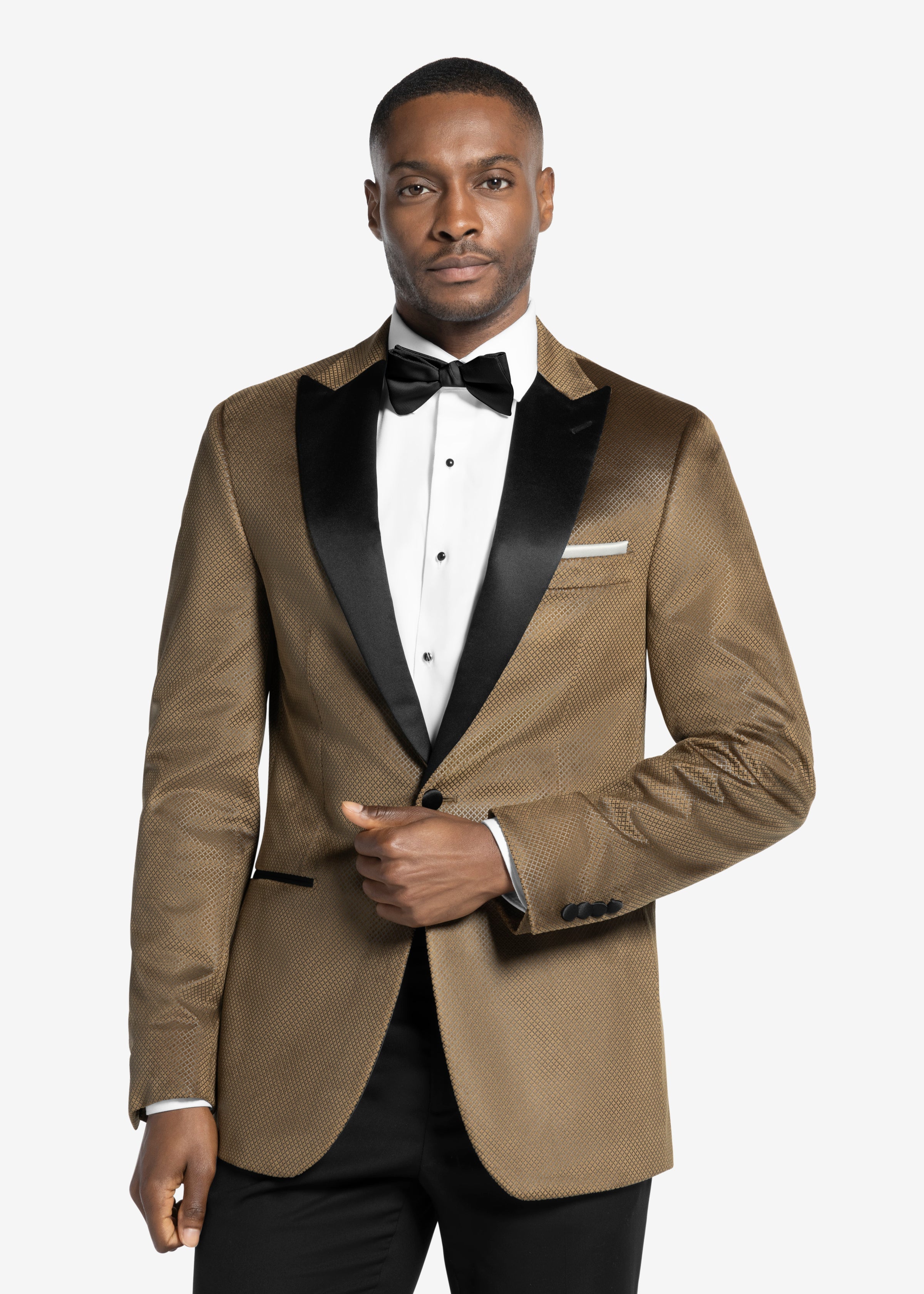 Gold Peak Velvet Tuxedo Jacket Regular