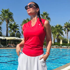 She Did V-tanktopp