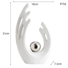 ZenAura Skulptur Set – Modern och Elegant Carvallo