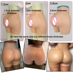 Crossdressing Bubble Butt Silicone Butt & Hips Shaper Panties: Elevate Your Curves