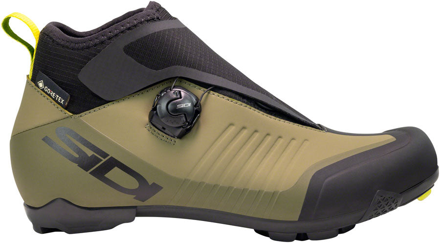 Sidi Hiemx Cycling Boot - Black/Green Olive 43 Millenium Fit