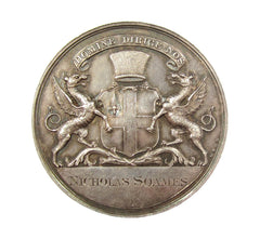 1816-1837 Stock Brokers Pass Silver Medal By Wyon - Naylor Type 6a