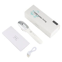 Household Electric RF Hair Growth Comb Oil Applicator Red Blue Head Massage Brush Stimulates Scalp Anti-Hair Loss