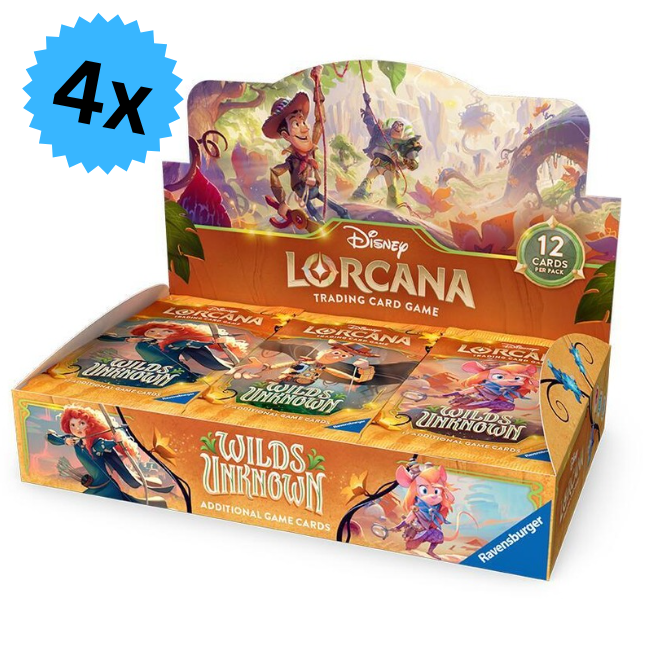 Lorcana: Wilds Unknown Booster Box Case