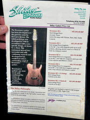 Shilay Resonance 1990's Custom Guitar(Garry Brown) W/Hard Case ( Pre Owned)-Resonance ( Shilay)-Infinite Music