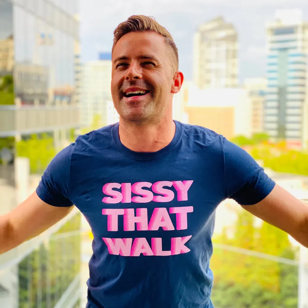 Black Sissy That Walk T-Shirt by Queer In The World Originals sold by Queer In The World: The Shop - LGBT Merch Fashion