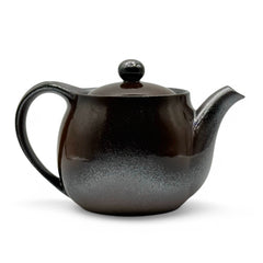 Inoue Tea Toffee Brown Banko-yaki Kyusu - Japanese Teapot, showcasing a traditional ceramic teapot with a brown finish.