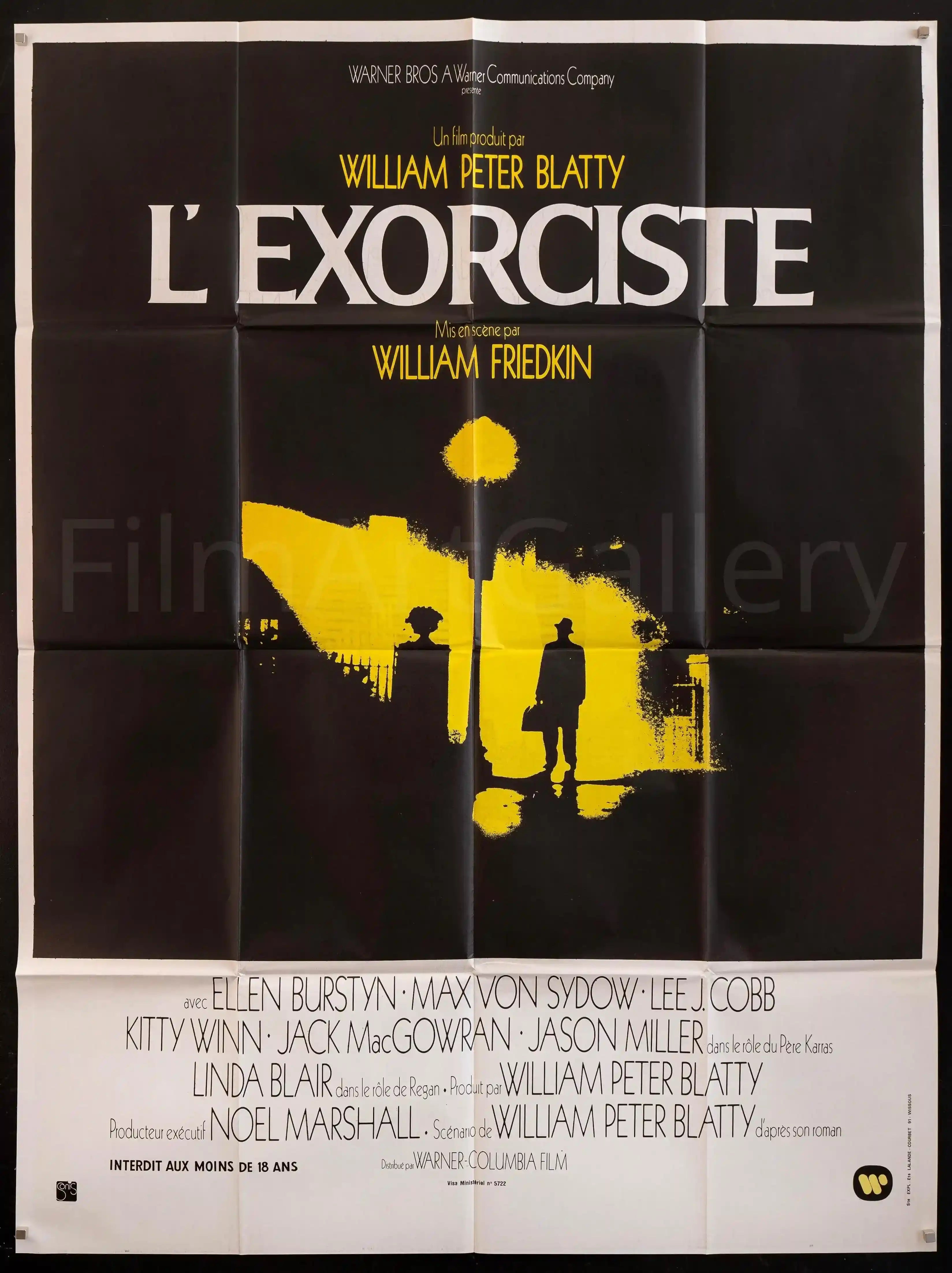 The Exorcist Original Vintage Movie Poster
