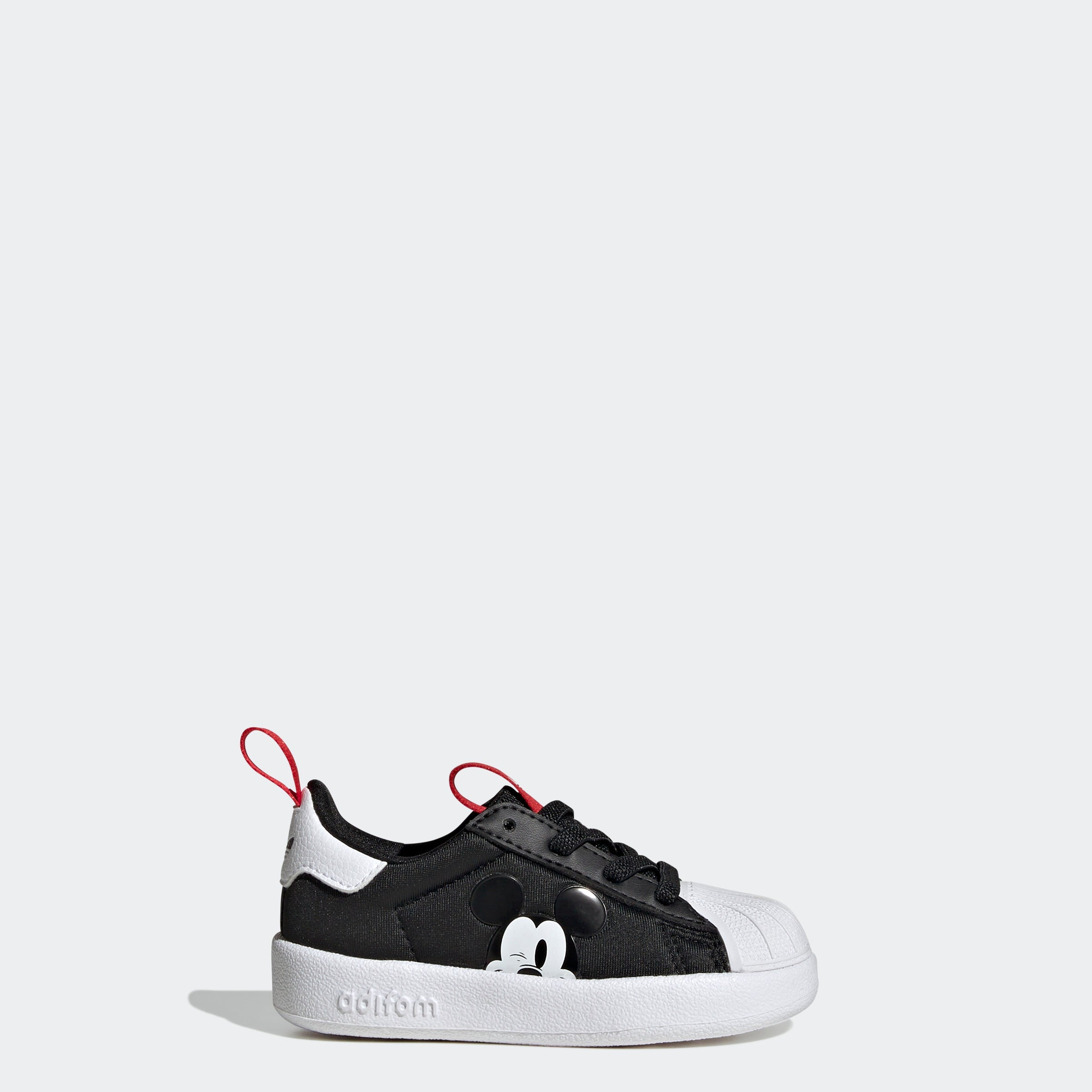 Toddlers adidas Originals Disney Mickey Mouse Adifom Superstar 360 Shoes Core Black / Cloud White / Better Scarlet