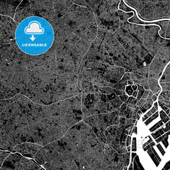 Tokyo Japan map