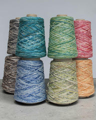 TOTORO β designer cotton cord yarn with spray dye effect