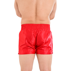 ROAR Red Muay Thai Shorts MMA Gym Boxing Fighting Kick Martial Arts Gear