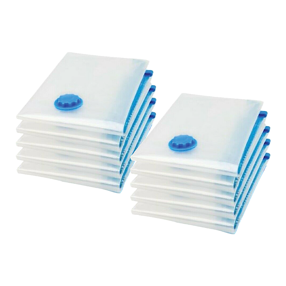 10X Jumbo Vacuum Storage Bags ??Space Saver Seal Bags for Clothes, Bedding, Blankets & Travel Organisation