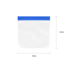 Set of 5 Ziplock Reusable Eco Friendly Bags