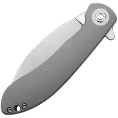 Vosteed Nightshade LT Linerlock Gray G10 Stonewash Shilin Cutter Nitro V