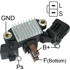 *S3-19* REGULADOR ISUZU NPR NQR 12V 2003-06 IVR-868 / R261NE (NEW ERA)