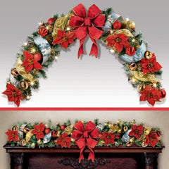WONDROUS HOLIDAY GARLAND Home Decoration Thomas Kinkade Bradford Exchange