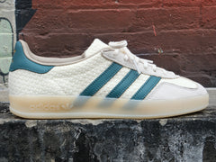 Adidas Gazelle Indoor 'Cream White/Preloved Teal' -Originally $130.00