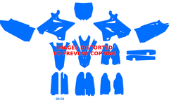 Yamaha YZ 125 2015-2021 CYCRA POWERFLOW KIT Template