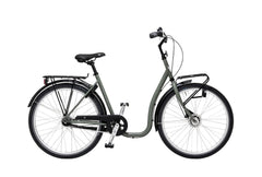 Damcykel Skeppshult Dela 7-Växlar Olivgrön