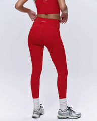 Ultimate Wrap Over Legging - Classic Red