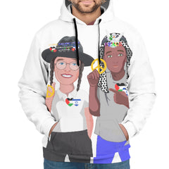Hoodie Global Freedom United Men Palestina & Israel Big