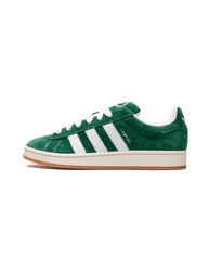 adidas Campus 00s GS Dark Green/Cloud White – Grade School suède sneaker met diepgroene bovenkant en off-white gum outsole