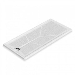 AKW Braddan Rectangular Shower Tray with Gravity Waste 1600mm x 700mm - Non-Handed