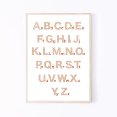 Art Print | Alphabet