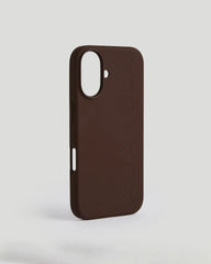 iPhone 16 Phone Case - Chocolate Brown