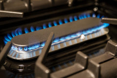 Nostalgie Series Dual Fuel Natural Gas Range with 5 Sealed Brass Burners 3.55 cu. ft. Total Capacity True Convection Oven Griddle with Bronze Trim in Blue UPDN100FDMPBLY 40" - America Best Appliances, LLC