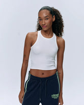 Rib Tank Top - White