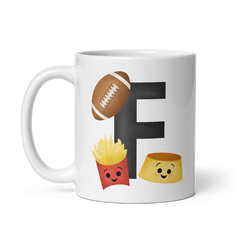 Letter F (Alphabet) - Mug