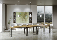 Tavolo "Arezzo" allungabile in legno per sala da pranzo Casa e cucina/Arredamento/Sala da pranzo/Tavoli da sala da pranzo Decor Space - Altamura, Commerciovirtuoso.it