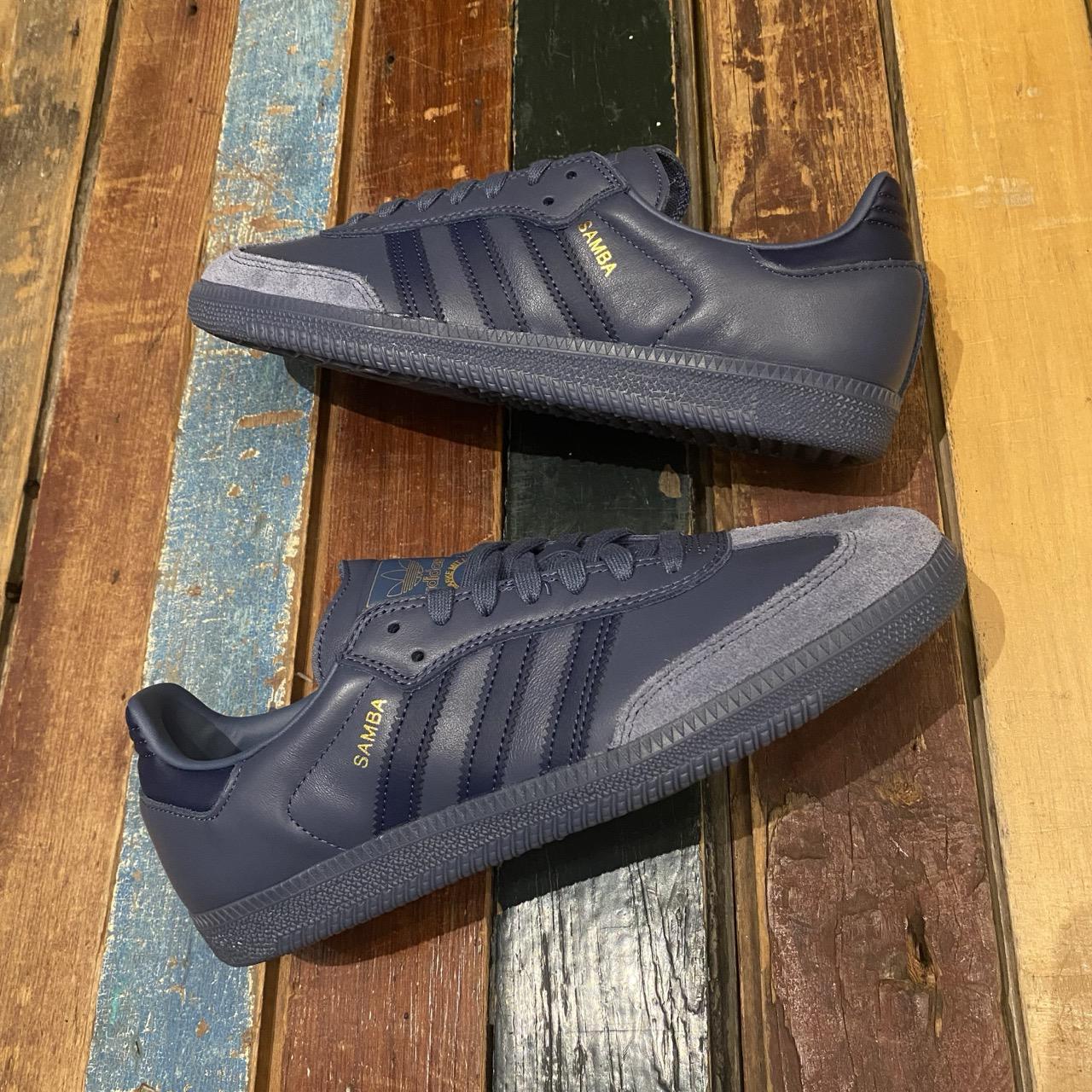 ADIDAS Samba ADV (Preloved Ink / Gold Metal)