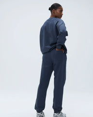 Varsity Sweatpants - Washed Midnight Blue