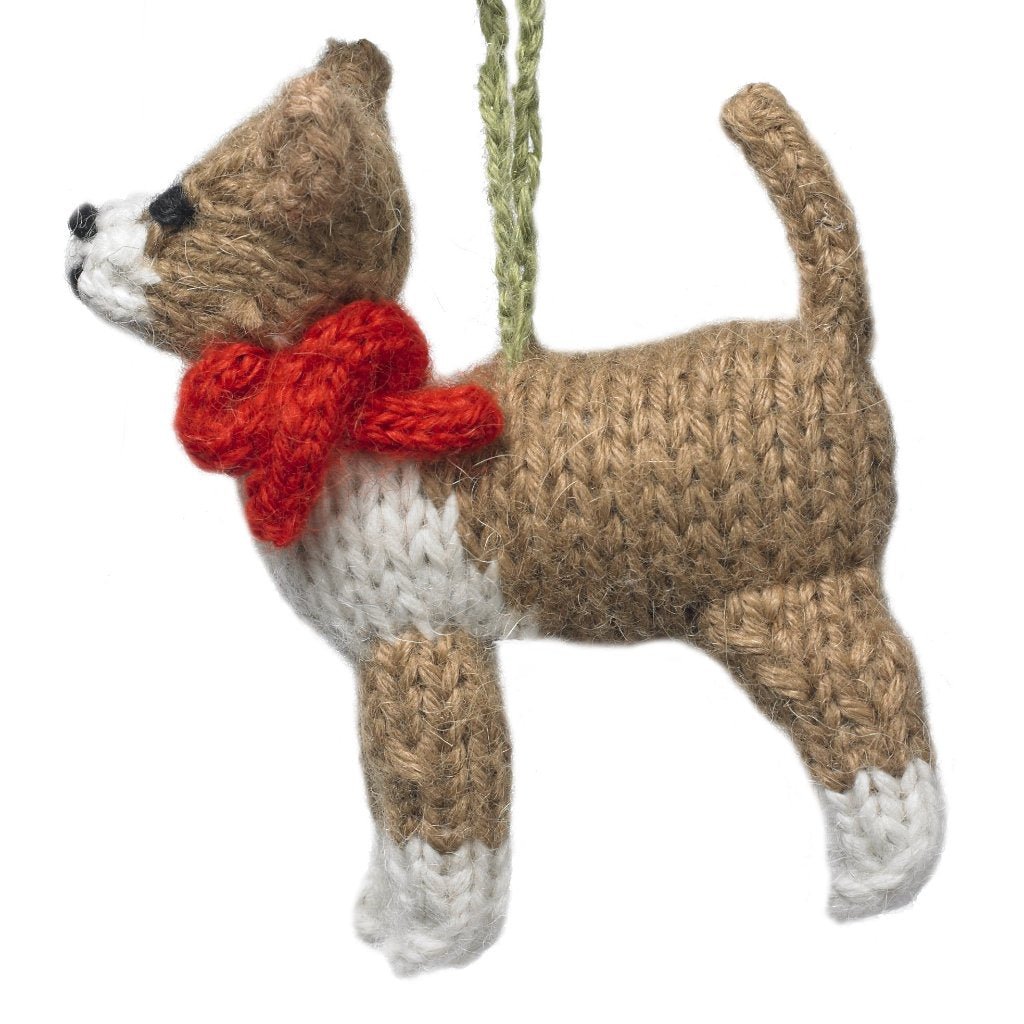 Chihuahua Dog Hand Knit Christmas Ornament - ARCADIA HOME
