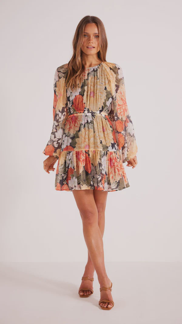 Minkpink Clementine Shift Mini Dress - Vintage Floral