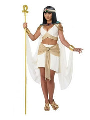 Queen Cleopatra - White/Gold - Egyptian - Costume - Women - 3 Sizes