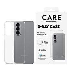 Samsung Galaxy A57 CARE by PanzerGlass Slim X-Ray Skal - Genomskinlig