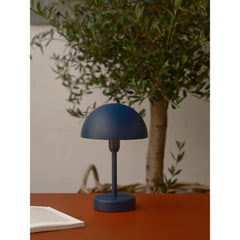 Uppladdningsbar Ellen To-Go Bordslampa Blå